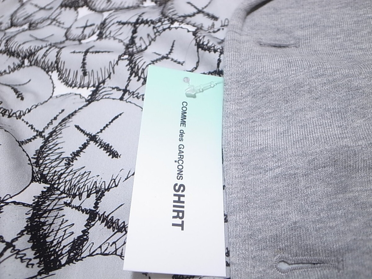 KAWS x COMME des GARCONS SHIRT TAILORED JACKET CDG GREY FH-J005