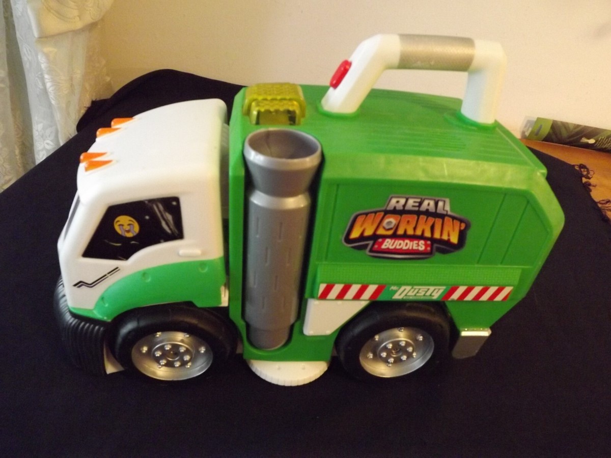Real Workin Buddies: Dusty The Super Duper Toy Eating Garbage Truck by  JAKKS
