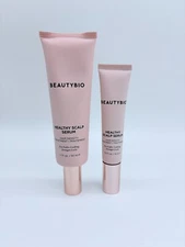2 Piece Lot - BEAUTYBIO Healthy Scalp Serum 1.7 oz & 0.5 oz New No Box