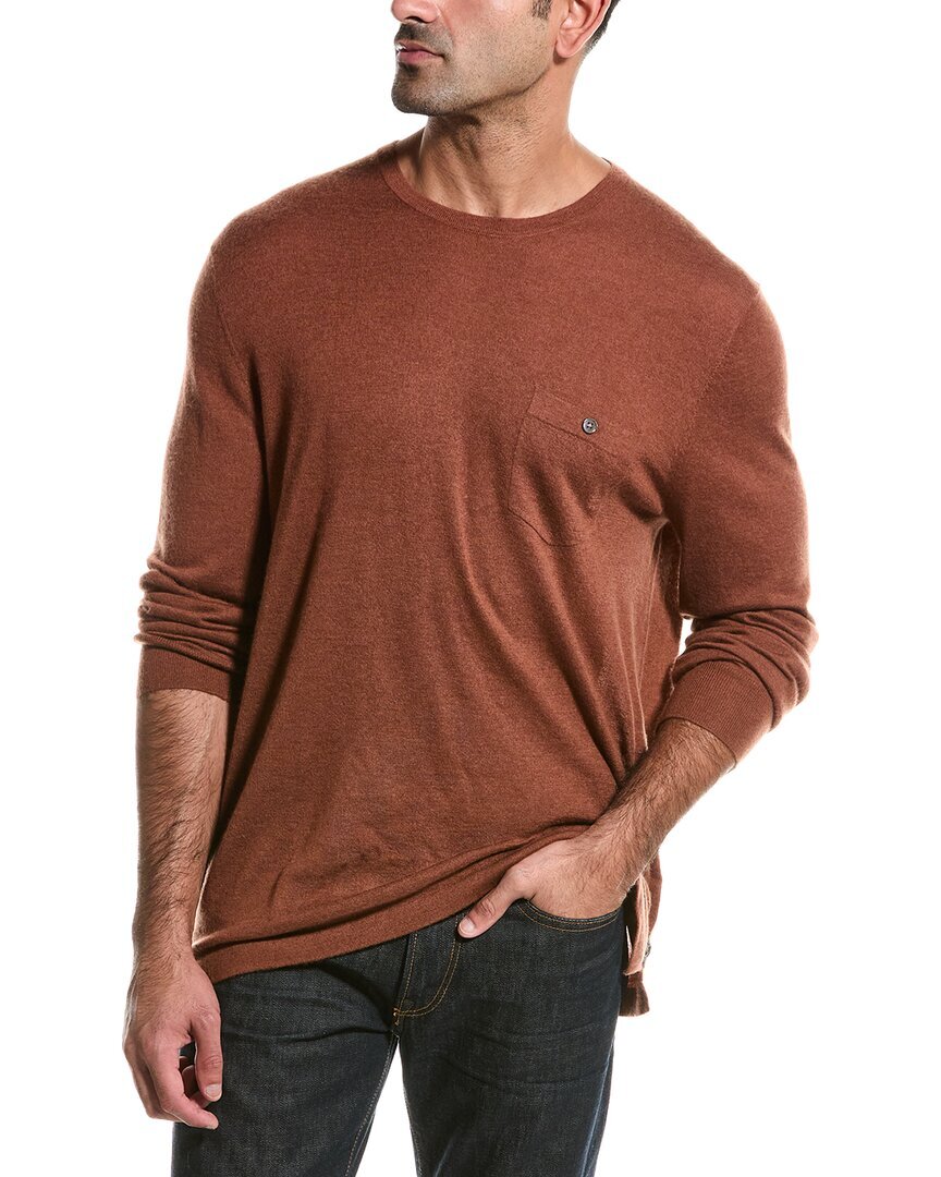 Футболка с карманом Todd Snyder мужская коричневая Xl 13790₽