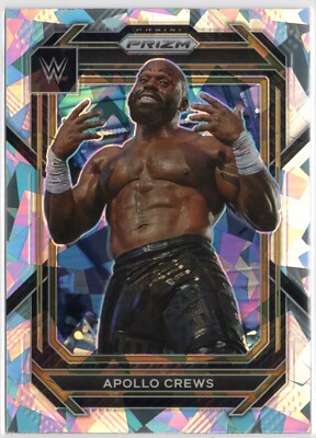 2023 WWE Panini Prizm APOLLO CREWS Cracked Ice #179 NXT Wrestling Card