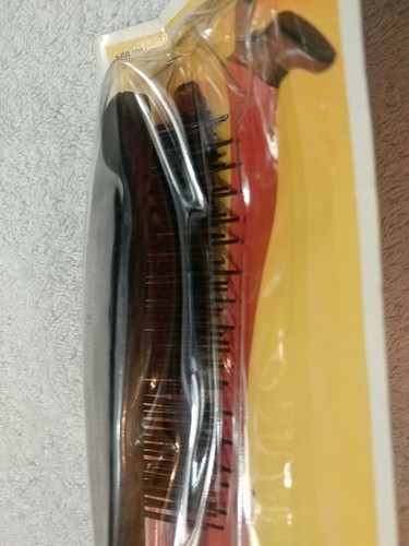 Vintage Fashion Brush! 9 In! Nylon Bristle! Unique old hard to find Rare Item! - Picture 5 of 7