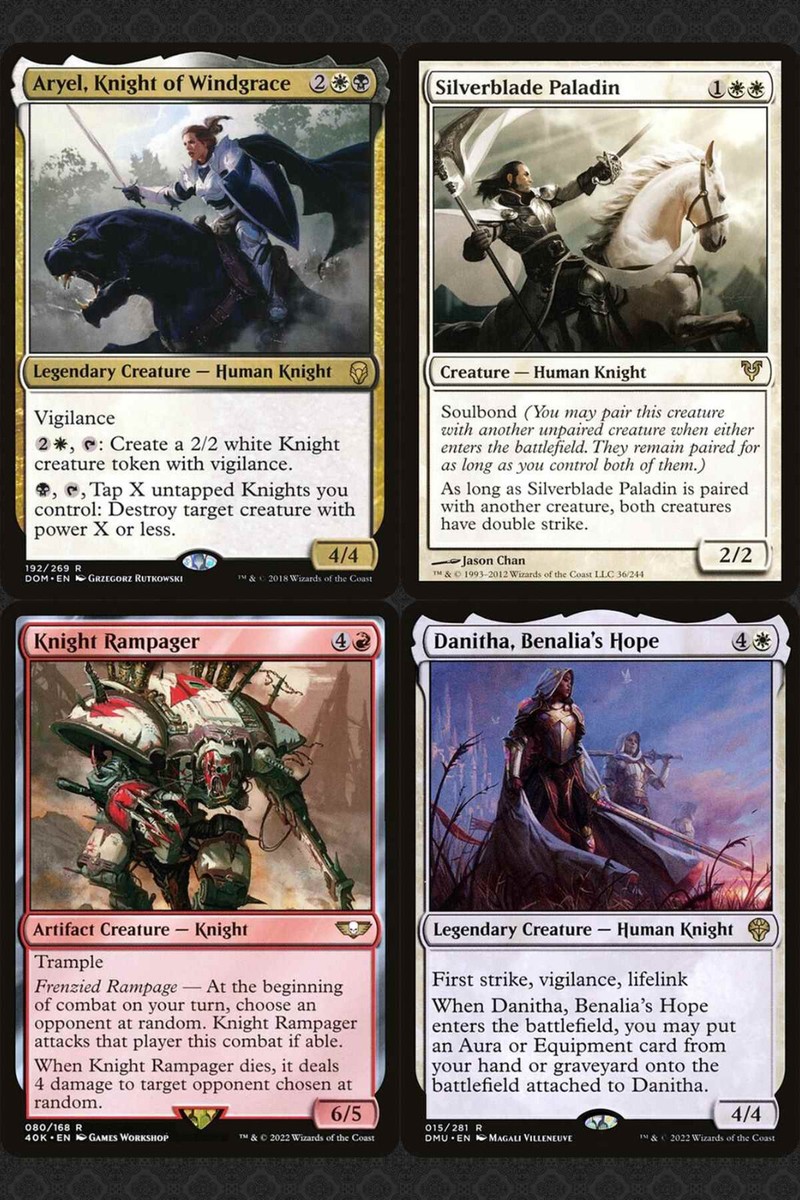mtg syr gwyn commander deck MTG Commander Deck EDH Deck Syr Gwyn, Hero of Ashvale 100 Magic Cards Custom Deck Knights Equipment