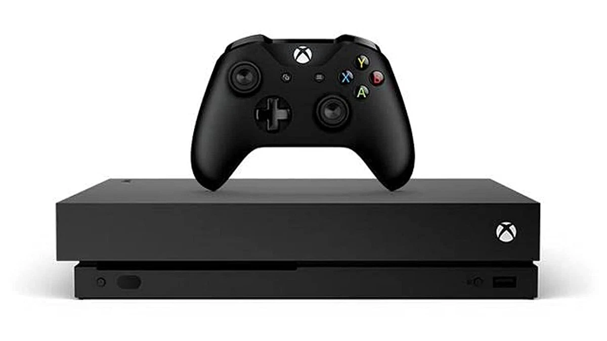 Microsoft Xbox One X 1TB Gaming Console White with 2 Controller