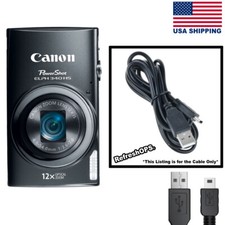 Canon PowerShot ELPH 340 HS Digital Camera USB Cable Transfer Cord Replacement