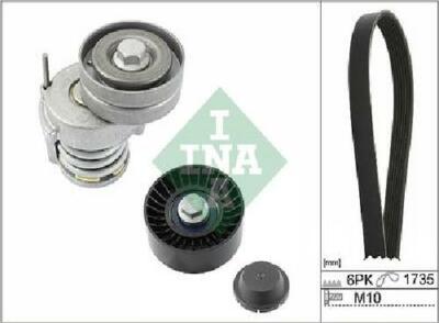Original INA Keilrippenriemensatz 529 0505 10 für Audi Seat Skoda VW