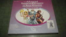 Advanced Dungeons & Dragons 12 metal miniatures Grenadier sets Pewter Ral Partha