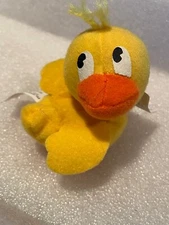 Kellogg's 3" Sesame Street Mini Beans Rubber Duckie *Pre-Owned/No Package* BT1