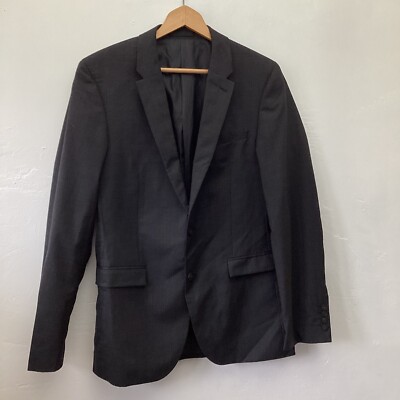 Autogramm Herren Tailored Fit Angelico Super 100s Wolle Anzug Blazer Sakko 40