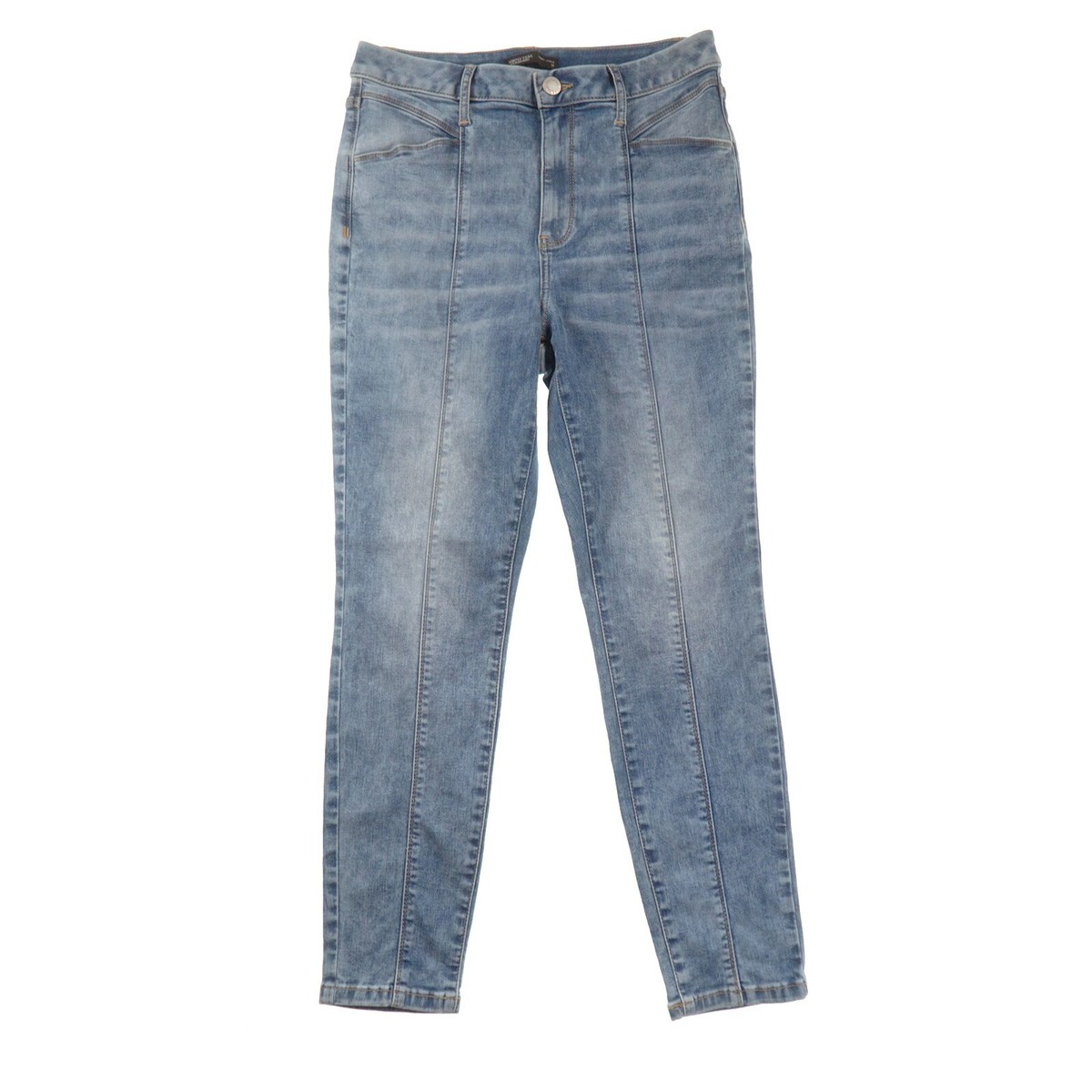 Simply Vera Vera Wang Skinny Ankle Blue Jeans Womens 10 Front Seam | eBay