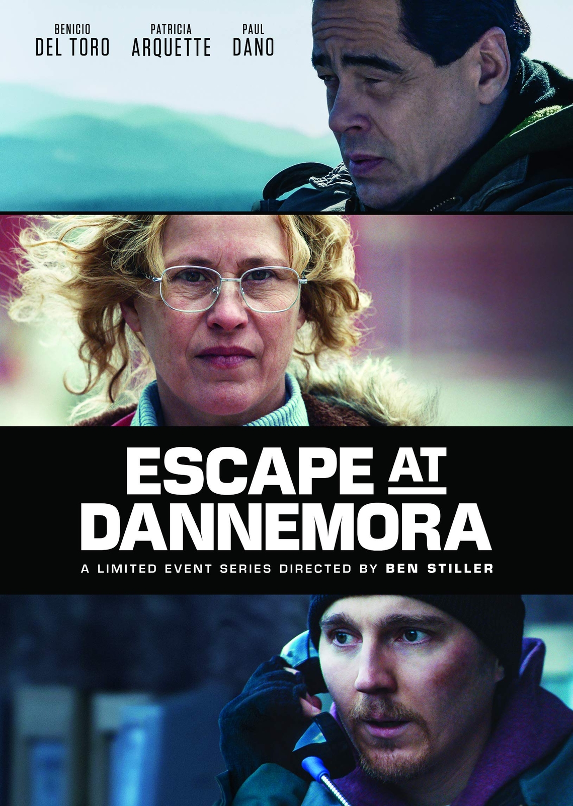 Escape at Dannemora (DVD) Benicio Del Toro Patricia Arquette Paul Dano