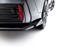 Mittlerer Cup Diffusor DTM Look Heck Ansatz für BMW X2 M-Paket U10 schwarz Hochg