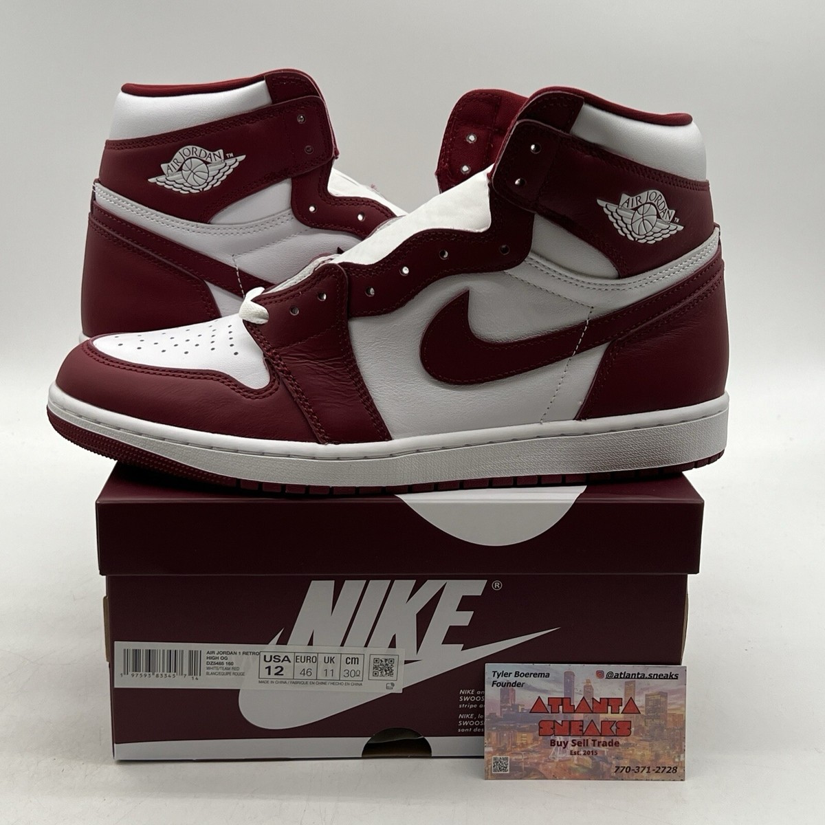 Jordan 1 Retro High OG Artisanal Red\