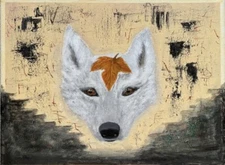 The_Keeper Original hand painted acrylic painting on canvas 12x16