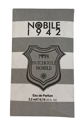 Nobile 1942 Patchouli Nobile 0.74 oz 2.2 ml EDP Spray Mini Travel Sample Vial
