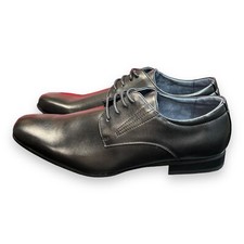 Bruno Marc Men's 11 Formal Dress Shoes Size 11 Lined Plain Toe Lace Up Oxfords