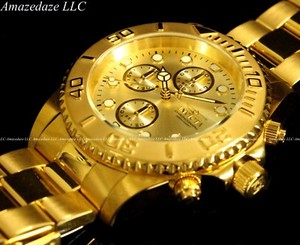 invicta gold uhr