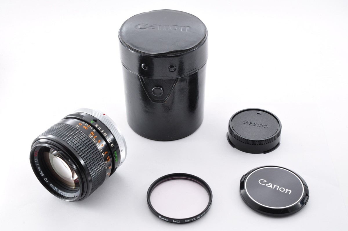 Canon FD 85mm f1.8 S.S.C. Maintained SSC MF Portrait Prime Canon FD 85mm f1.8 S.S.C. Maintained SSC MF Portrait Prime