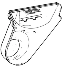 WE14X25080 Dryer Lint Chute Assembly (Replaces WE14X21334) nuine Original Equipm