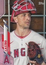 JASON CASTRO /25 TOPPS UPDATE MINI ON DEMAND PINK PARALLEL ANGELS #232 2020 20
