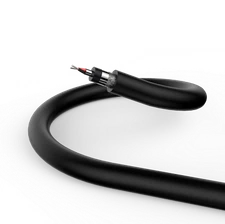 IC25 Audiophile Pure Silver Audio Line 2 Cores 0.5mm Signal Bulk Cable DIY RCA