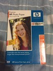 HP Premium Glossy 4" X 6" InkjtPhoto Paper, 10 Mil, 60 sheets, 64 lb paper NIB-I