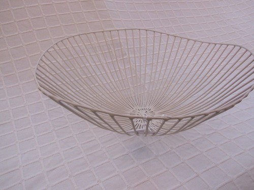 Serax CeSira Large Fruit Bowl Metal Sculptures Antonino Sciortino White