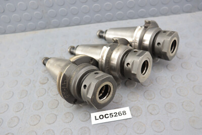 CAT50 PARLEC TG100 COLLET CHUCK C50B-10SC3 LOT OF 3 LOC5268