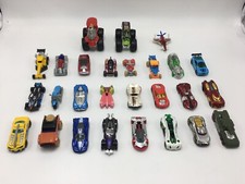 Lot of 27 Hot Wheels Played with Cars, Trucks, Airplanes