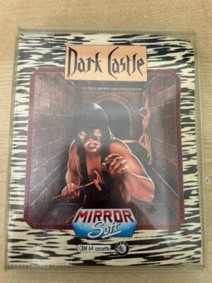 Dark Castle Commodore 64 C64 Mirror Soft Survival Horror Spiel Kassette - getestet