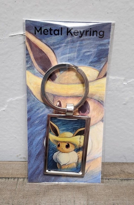 Pokémon x Van Gogh Museum Keychain Set Of 3 | Eevee, Snorlax
