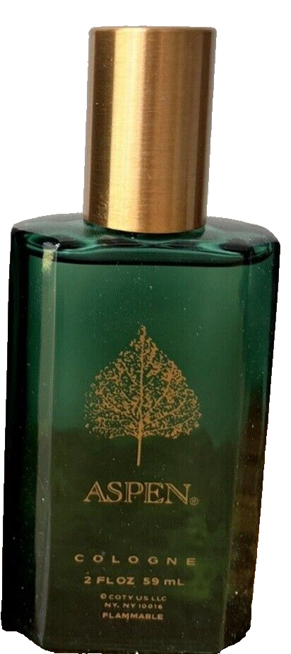 Aspen Cologne by Coty oz 59 ml for Men DISCONTINUED -Vintage