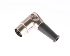 (10pcs) 12DL5M Switchcraft Right Angle Cord Plug 5-pin 8-postion Barrel