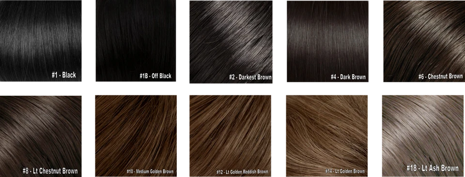 MUJER DAMA 25" LARGO PELO LISO PELUCA CON CAPAS LATERALES Y FLEQUILLO PIEL TOP SHARON Foto 4 de 4