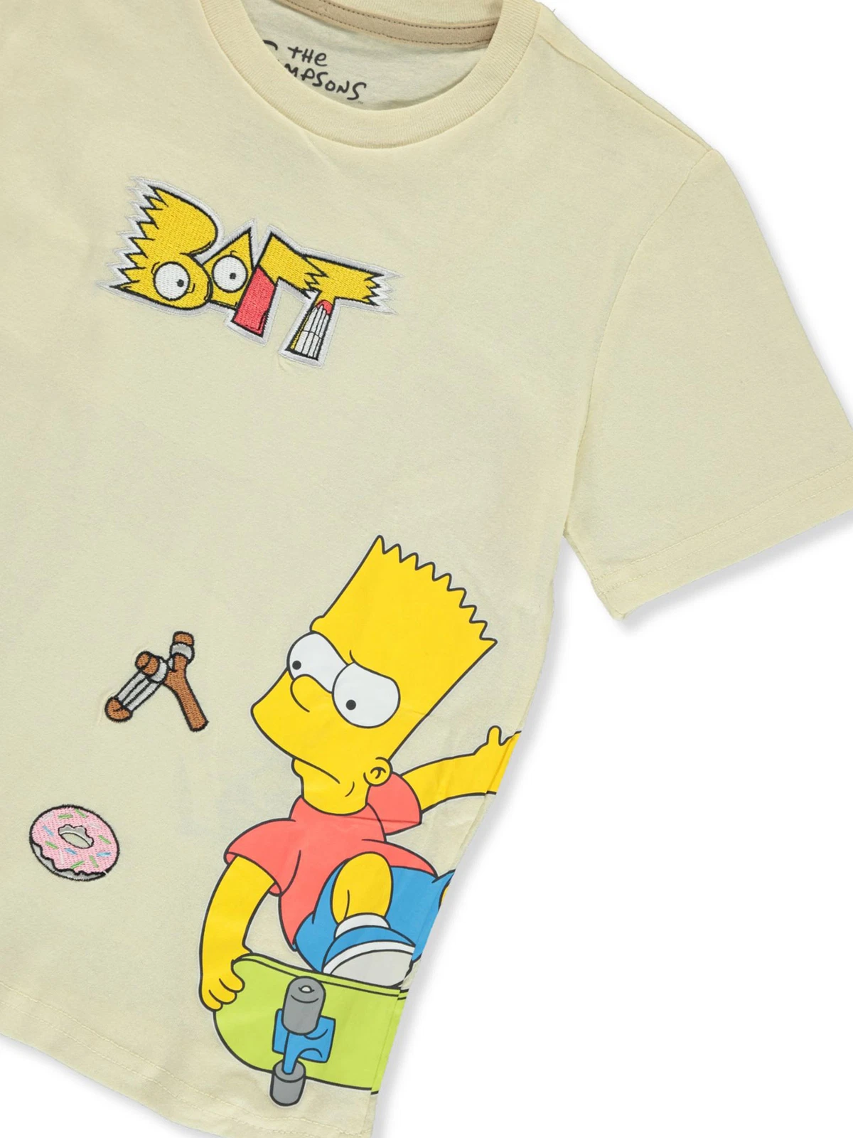 The Simpsons Boys' Bart Simpson Wrap T-Shirt