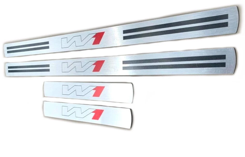 Genuine HSV 'W1' Sill Scuff Plates Set of 4 for VF GEN-F2 GTSR W1 - image 3 of 4