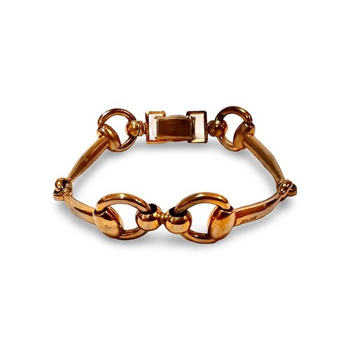 Vintage CELINE Horsebit Bracelet Gold - Picture 2 of 10