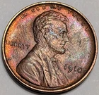 1910 - P - Lincoln Wheat Cent Penny - Uncirculated - Toning U95