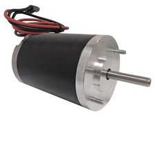 New Motor Fits Buyers Salt Spreader Salt Dog 12v 2-wire D Shaft 3000966 10957n