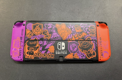 Nintendo Switch OLED Console HEG-001 Pokemon Scarlet & Violet Edition (AS IS)