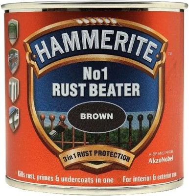 Rostschlagfarbe 250ml dunkelbraun Metall Rostbehandlung Korrosionsschutzbeschichtung