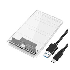 2X USB3.0/Type-C HDD Enclosure of 2.5 Inch Hard Disk Case SSD SATA3 to USB8140