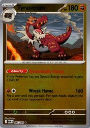 Tyrantrum 045/088 Perfect Order Reverse Holo Rare
