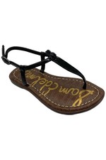 Sam Edelman Kid's Girl Gigi Mini Sandal Black Patent