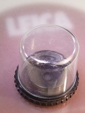 Leitz Leica Plexiglas Objektivdose Dose Objektiv-Behälter  H= 6,2 cm D= 7,0 cm