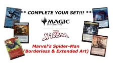 Magic The Gathering Marvel's Spider-Man (SPM) (Extended & Borderless) -You Pick!