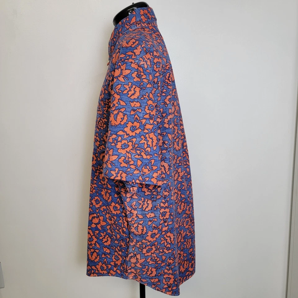 Camisa Hawaiana Brooks Brothers 1818 Camp Regent Estampado Floral Botón Para Hombres XL Foto 3 de 4