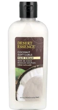 Desert Essence Coconut Soft Curls Hair Cream 6 4 fl oz 190 ml Gluten-Free,