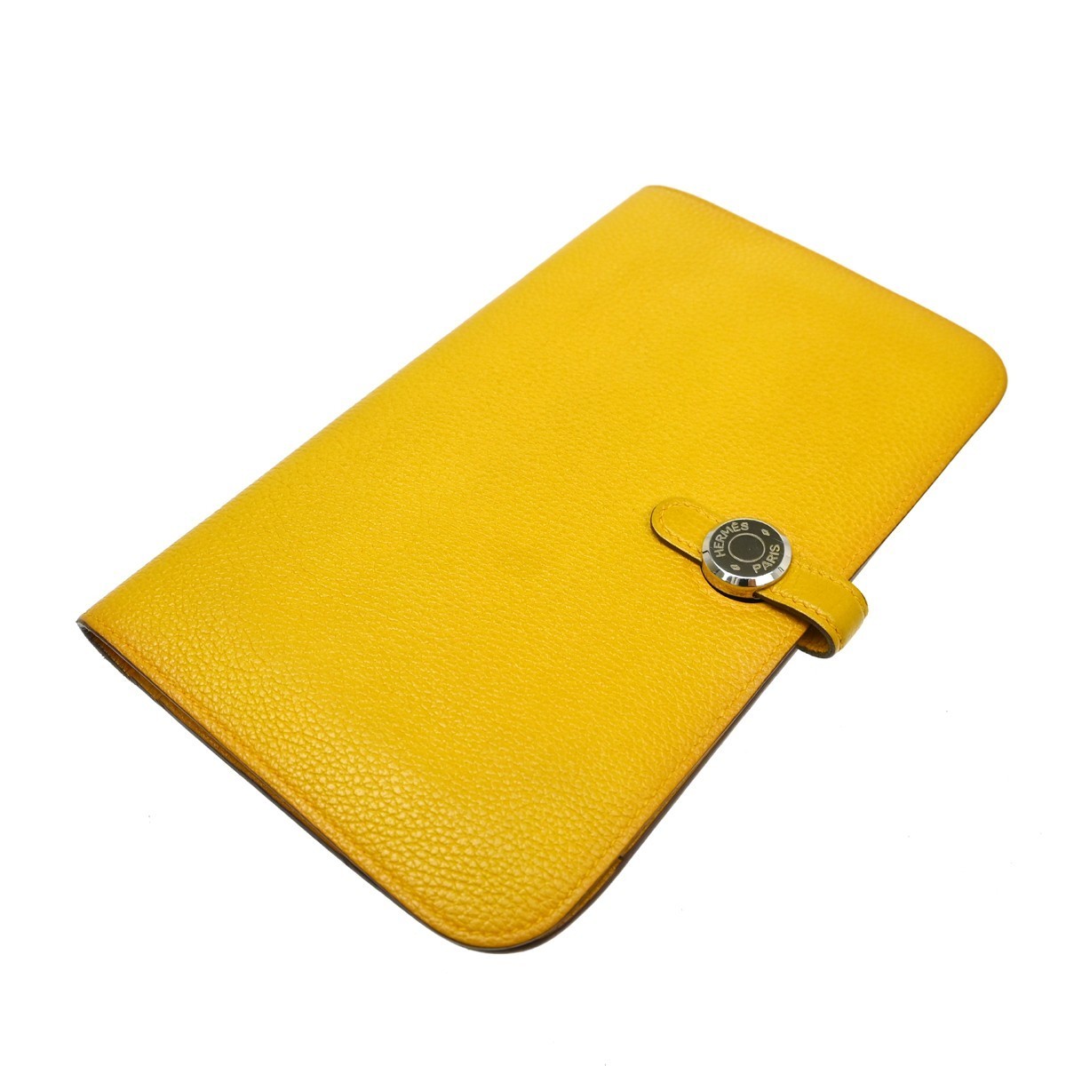 Hermes Dogon Duo Combined Leather Yellow Wallets Accessory image 2