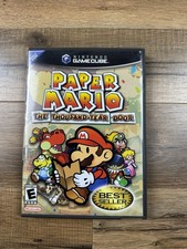 Paper Mario: The Thousand-Year Door GameCube, Complete in Box, Black Label